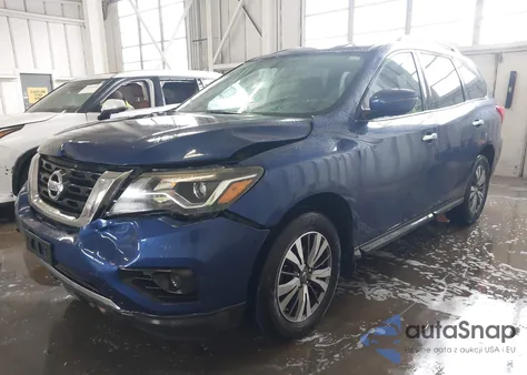 2017 Nissan Pathfinder S из США, поврежденный, VIN 5N1DR2MM9HC661287